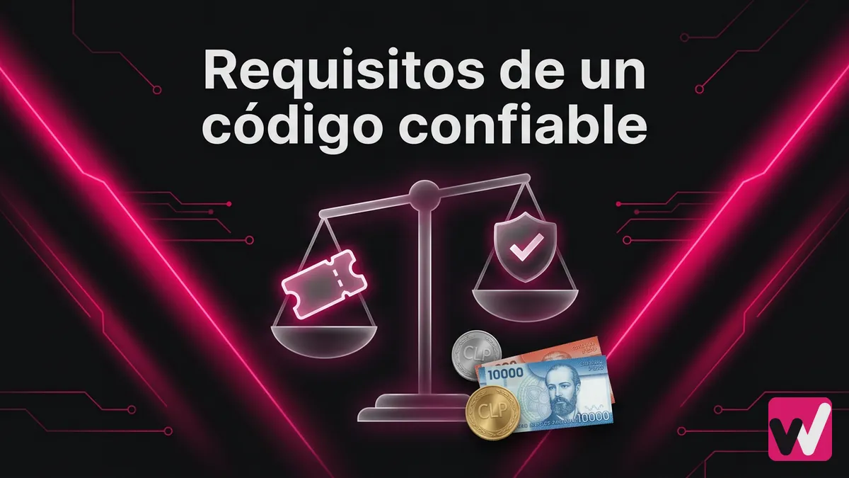 Qué debe cumplir un código promocional confiable de Wanabet
